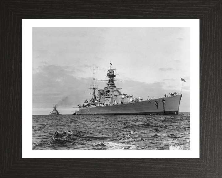 HMS Hood (51) | Photo Print | Framed Print | Admiral Class | Battlecruiser | Royal Navy - Hampshire Prints