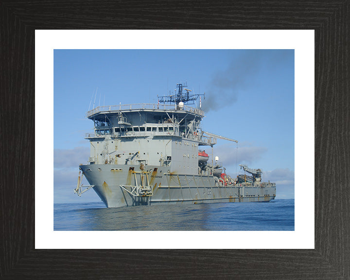 RFA Diligence A132 Royal Fleet Auxiliary forward repair ship Photo Print or Framed Print - Hampshire Prints