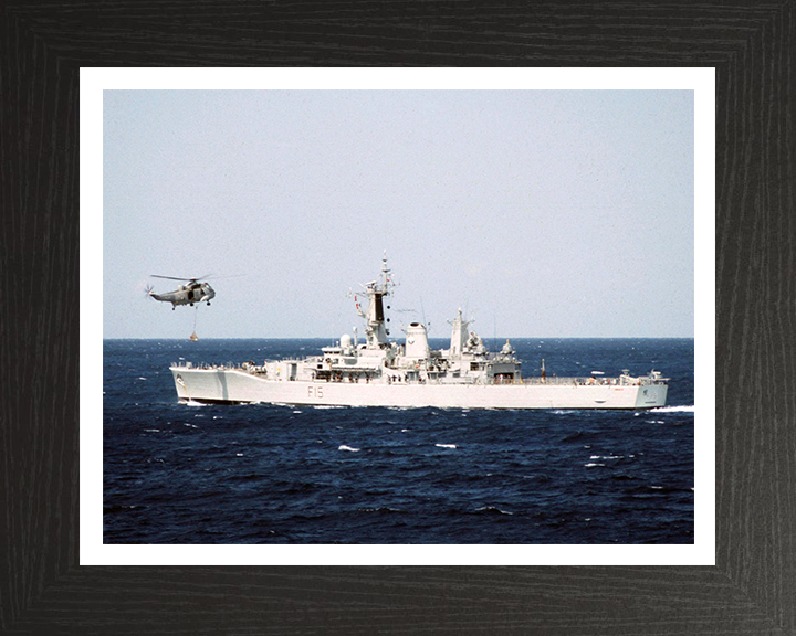 HMS Euryalus F15 Royal Navy Leander Class Frigate Photo Print or Framed Print - Hampshire Prints