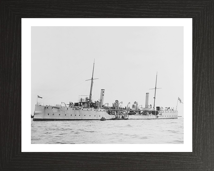 HMS Harrier (1894) Royal Navy Dryas class gunship Photo Print or Framed Print - Hampshire Prints