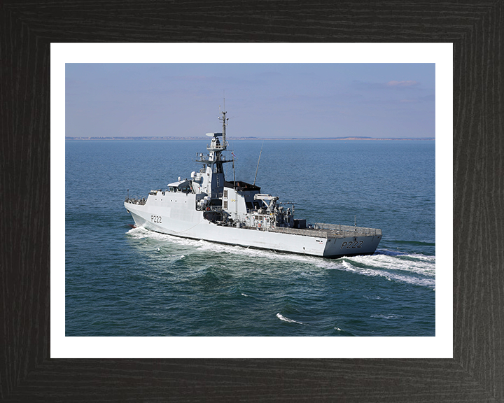 HMS Forth P222 Royal Navy River class offshore patrol vessel Photo Print or Framed Print - Hampshire Prints