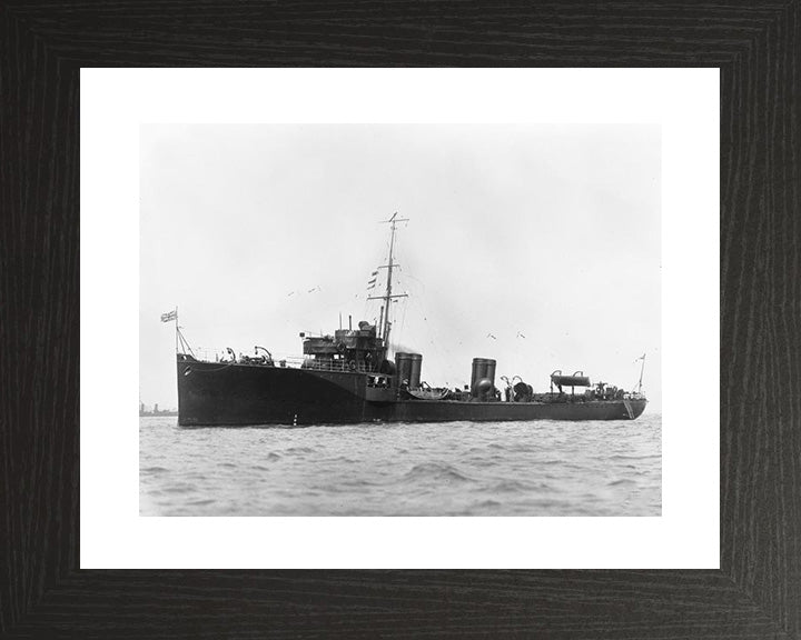 HMS Exe 1903 Royal Navy River class destroyer Photo Print or Framed Print - Hampshire Prints