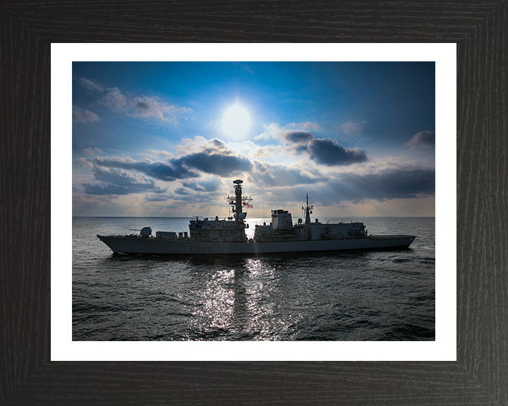 HMS Lancaster F229 Royal Navy Type 23 frigate Photo Print or Framed Print - Hampshire Prints