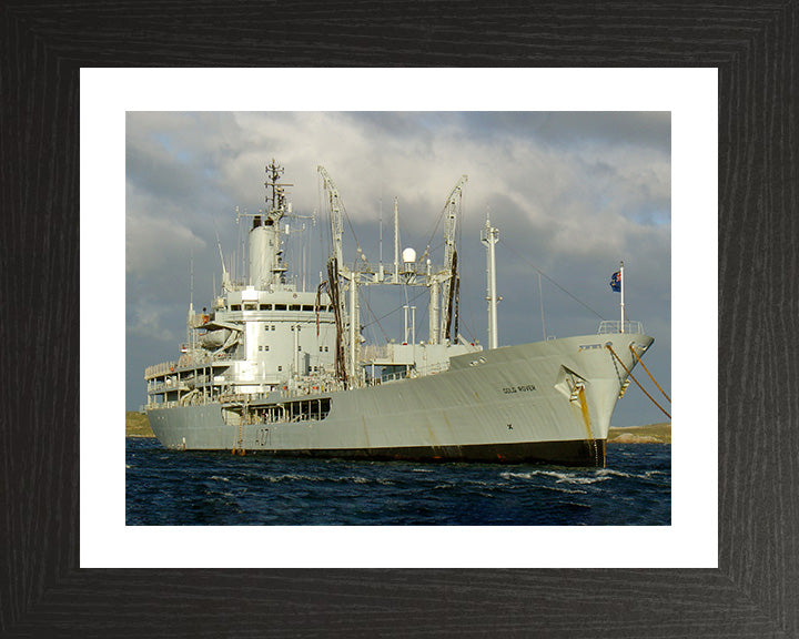 RFA Gold Rover A271 Royal Fleet Auxiliary Rover class small fleet tanker Photo Print or Framed Print - Hampshire Prints