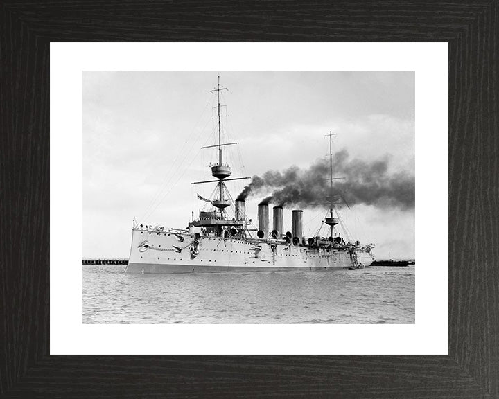 HMS Powerful (1895) Royal Navy Danae Powerful cruiser Photo Print or Framed Photo Print - Hampshire Prints