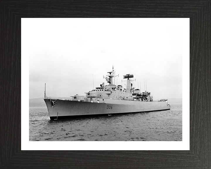 HMS Hampshire D06 Royal Navy County class destroyer Photo Print or Framed Print - Hampshire Prints