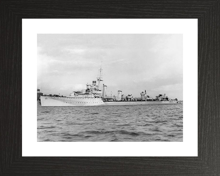 HMS Walpole I41 (D41) Royal Navy W class destroyer Photo Print or Framed Print - Hampshire Prints