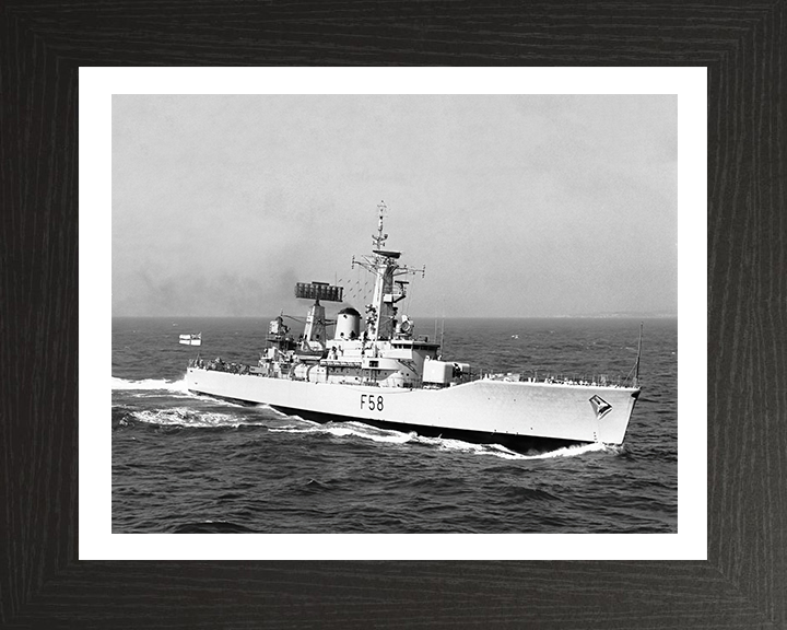 HMS Hermione F58 Royal Navy Leander class frigate Photo Print or Framed Print - Hampshire Prints