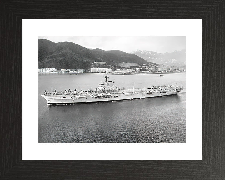 HMS Warrior R31 Royal Navy Colossus class light fleet aircraft carrier Photo Print or Framed Print - Hampshire Prints