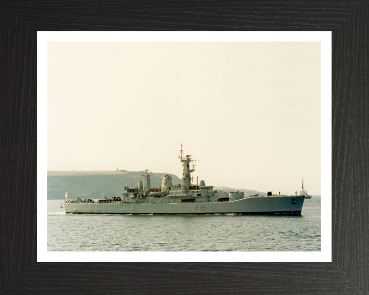 HMS Euryalus F15 Royal Navy Leander Class Frigate Photo Print or Framed Print - Hampshire Prints