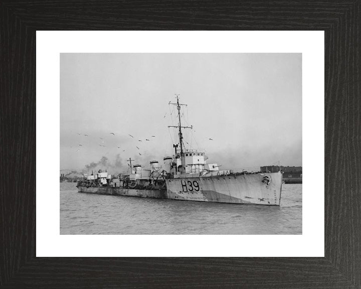 HMS Skate (1917) Royal Navy R class destroyer Photo Print or Framed Print - Hampshire Prints