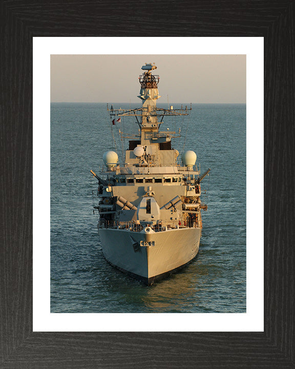 HMS Marlborough F233 Royal Navy type 23 Frigate Photo Print or Framed Print - Hampshire Prints