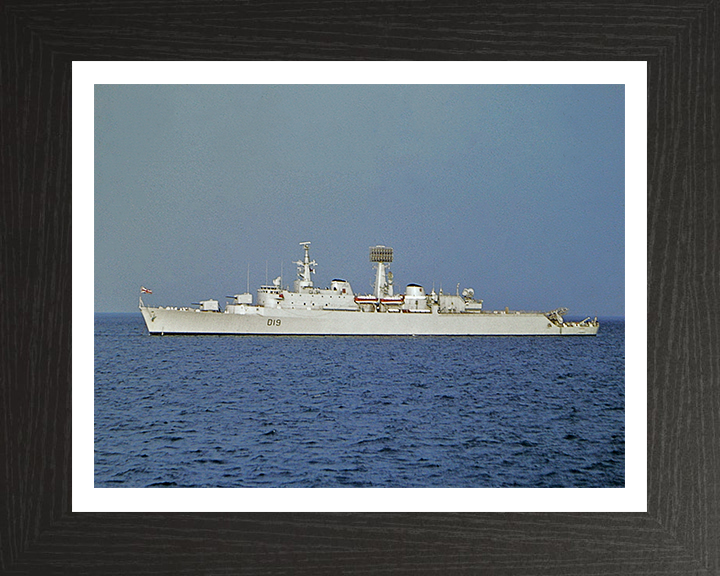 HMS Glamorgan D19 Royal Navy County class Destroyer Photo Print or Framed Print - Hampshire Prints