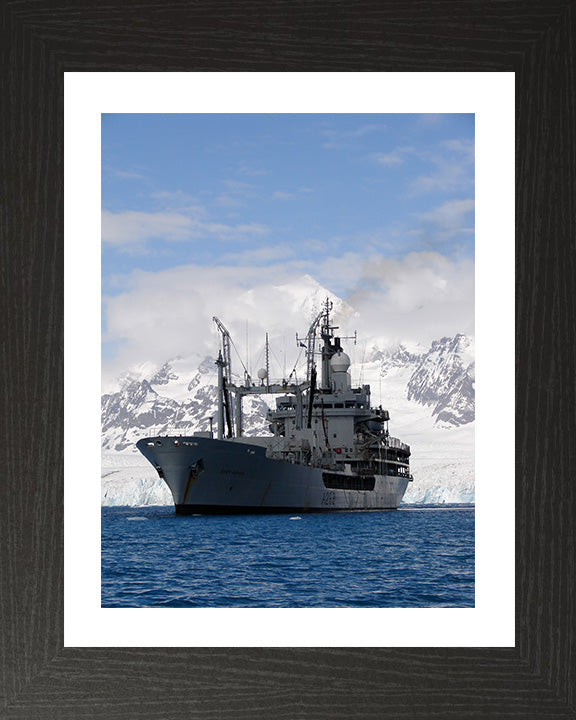 RFA Grey Rover A269 Royal Fleet Auxiliary Rover class small fleet tanker Photo Print or Framed Print - Hampshire Prints