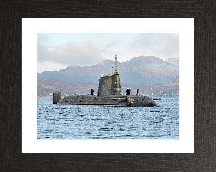 HMS Astute S119 Royal Navy Astute class Submarine Photo Print or Framed Print - Hampshire Prints