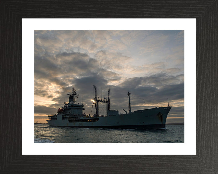 RFA Gold Rover A271 Royal Fleet Auxiliary Rover class small fleet tanker Photo Print or Framed Print - Hampshire Prints