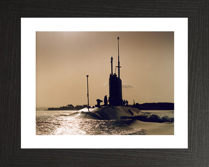 HMS Turbulent S87 Royal Navy Trafalgar class Submarine Photo Print or Framed Print - Hampshire Prints