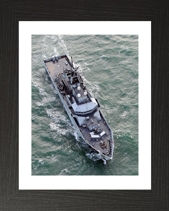 HMS Severn P282 Royal Navy River class offshore patrol vessel Photo Print or Framed Print - Hampshire Prints