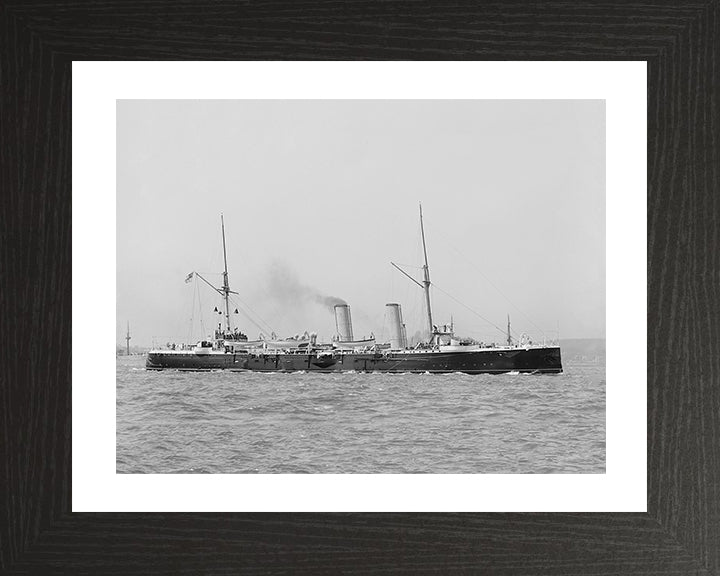 HMS Magicienne 1890 Royal Navy Medea class Cruiser Photo Print or Framed Print - Hampshire Prints