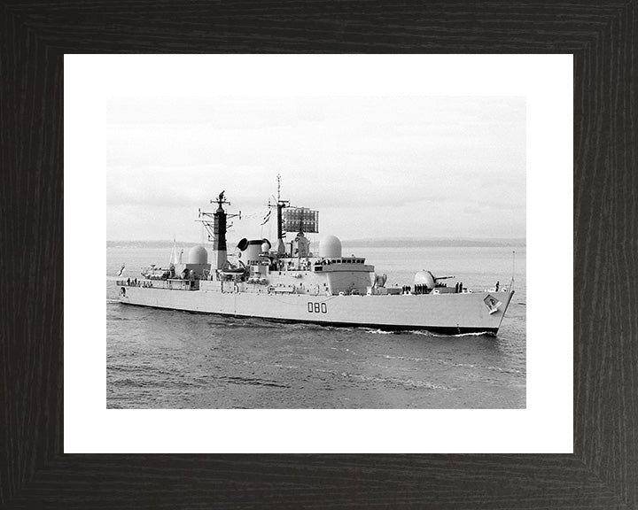 HMS Sheffield D80 Royal Navy Type 42 destroyer Photo Print or Framed Print - Hampshire Prints