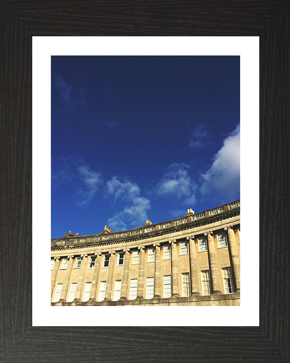 The Royal Crescent Bath Somerset Photo Print - Canvas - Framed Photo Print - Hampshire Prints