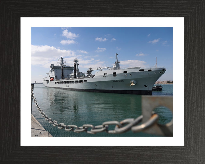 RFA Tidesurge A138 Royal Fleet Auxiliary Tide class replenishment tanker Photo Print or Framed Print - Hampshire Prints