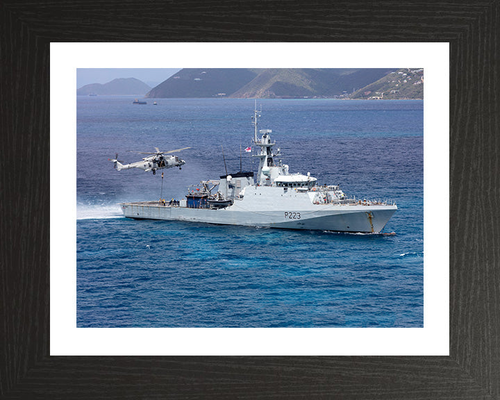 HMS Medway P223 Royal Navy River class patrol vessel Photo Print or Framed Print - Hampshire Prints