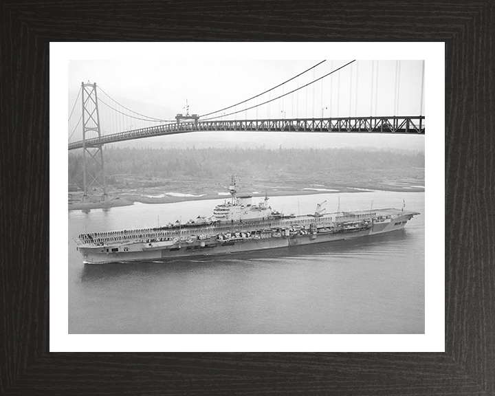 HMS Implacable R86 Royal Navy Implacable Class Aircraft Carrier Photo Print or Framed Print - Hampshire Prints