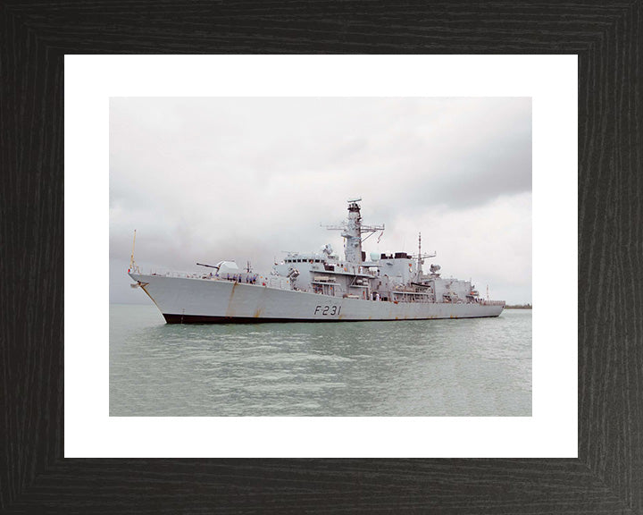 HMS Argyll F231 Royal Navy type 23 Frigate Photo Print or Framed Print - Hampshire Prints