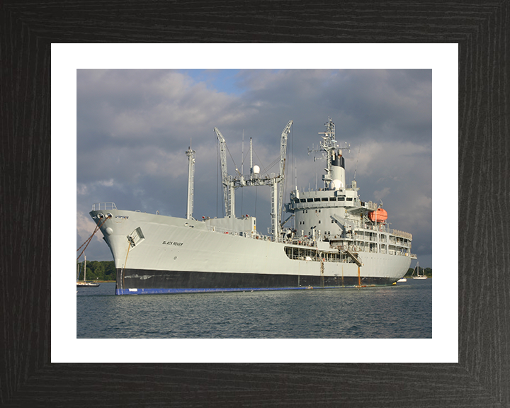 RFA Black Rover A273 Royal Fleet Auxiliary Rover class small fleet tanker Photo Print or Framed Print - Hampshire Prints