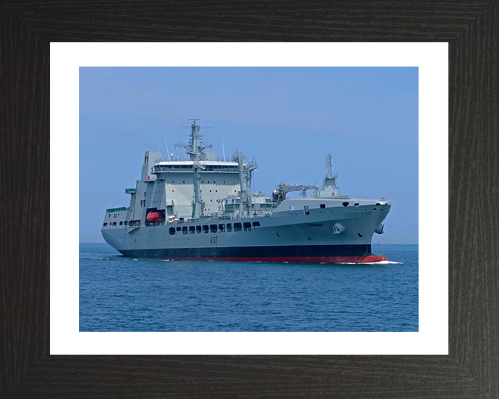 RFA Tiderace A137 Royal Fleet Auxiliary Tide class replenishment tanker Photo Print or Framed Print - Hampshire Prints