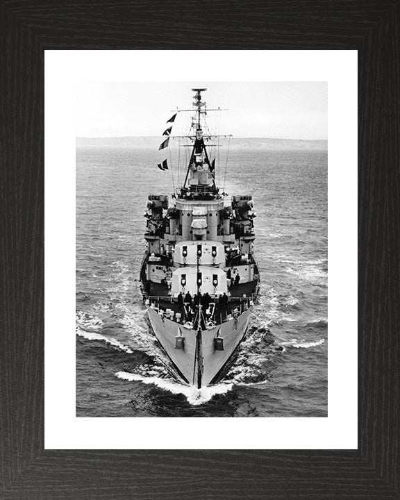 HMS Superb (25) Royal Navy Minotaur class light cruiser Photo Print or Framed Photo Print - Hampshire Prints