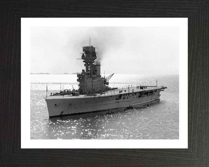 HMS Hermes (95) Royal Navy Aircraft carrier Photo Print or Framed Print - Hampshire Prints