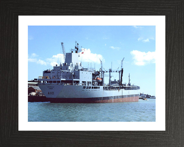 RFA Orangeleaf A110 Royal Fleet Auxiliary Leaf class support tanker Photo Print or Framed Print - Hampshire Prints