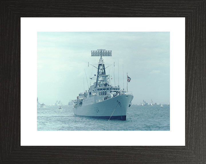 HMS Zulu F124 Royal Navy Tribal class frigate Photo Print or Framed Print - Hampshire Prints