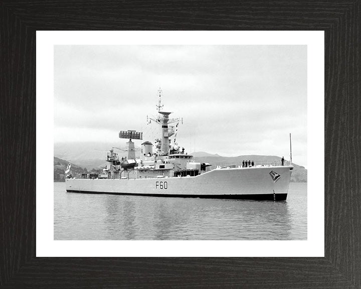 HMS Jupiter F60 Royal Navy Leander class frigate Photo Print or Framed Print - Hampshire Prints