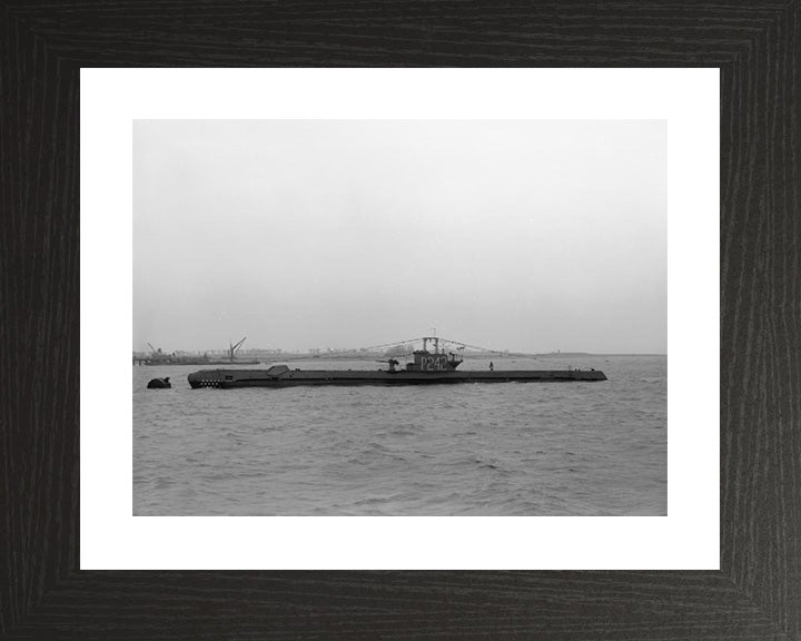 HMS Shalimar P242 Royal Navy S Class Submarine Photo Print or Framed Print - Hampshire Prints