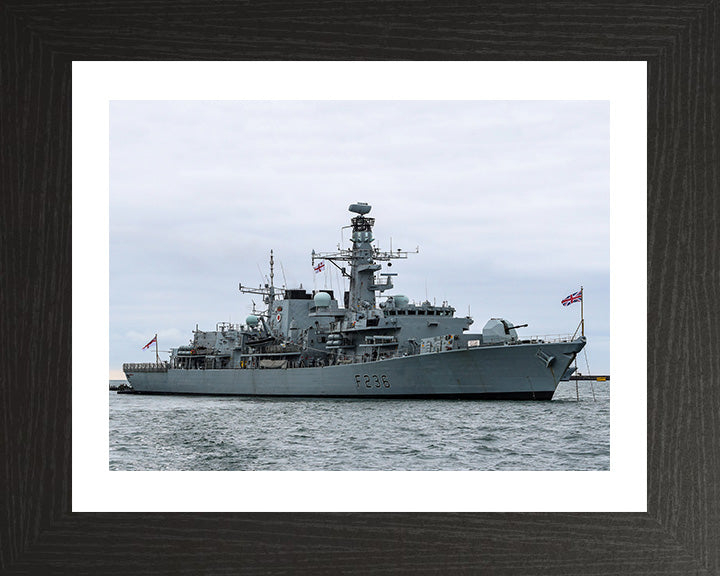 HMS Montrose F236 Royal Navy type 23 Frigate Photo Print or Framed Print - Hampshire Prints