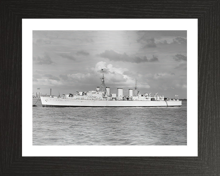 HMS Manxman M70 Royal Navy Abdiel class minelayer Photo Print or Framed Print - Hampshire Prints