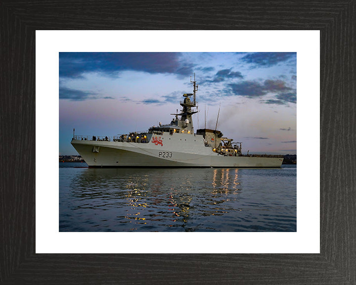 HMS Tamar P233 | Photo Print | Framed Print | River Class | Patrol Vessel | Royal Navy - Hampshire Prints