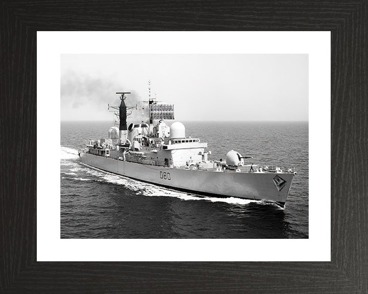 HMS Sheffield D80 Royal Navy Type 42 destroyer Photo Print or Framed Print - Hampshire Prints