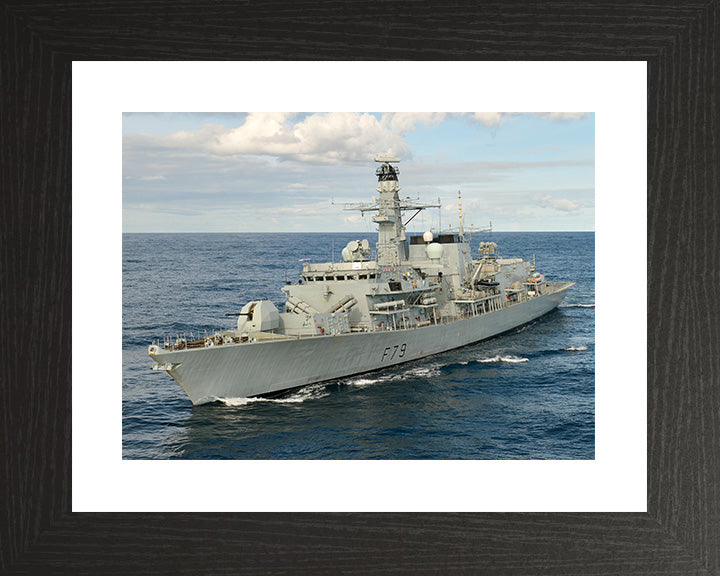 HMS Portland F79 Royal Navy Type 23 frigate Photo Print or Framed Print - Hampshire Prints