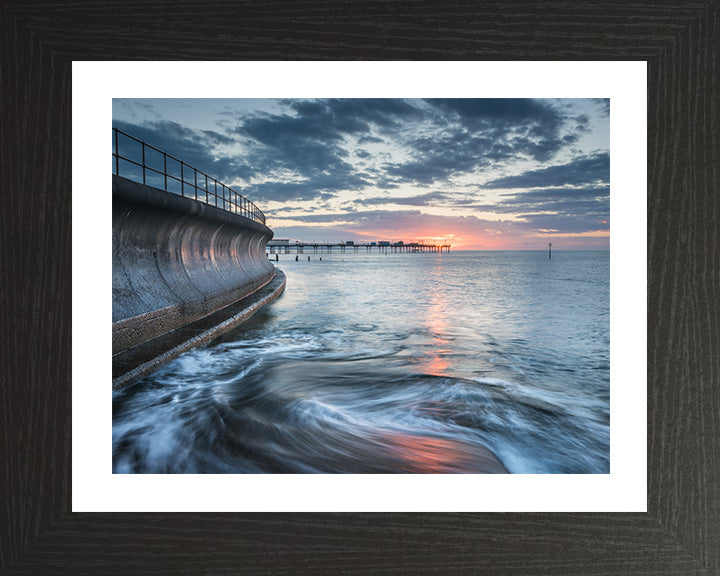 Teignmouth Grand Pier at sunset Photo Print - Canvas - Framed Photo Print - Hampshire Prints