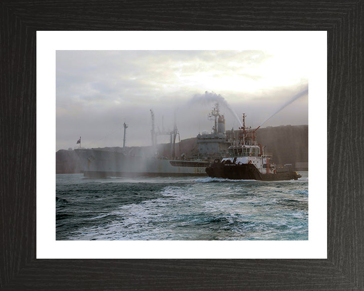 RFA Gold Rover A271 Royal Fleet Auxiliary Rover class small fleet tanker Photo Print or Framed Print - Hampshire Prints