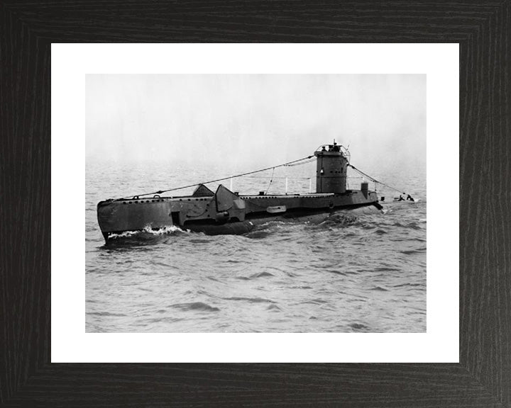 HMS Untiring P59 Royal Navy U class Submarine Photo Print or Framed Print - Hampshire Prints