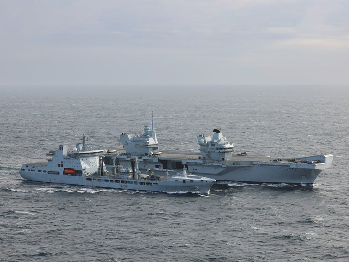 RFA Tidespring A136 Royal Fleet Auxiliary Tide class replenishment tanker Photo Print or Framed Print - Hampshire Prints