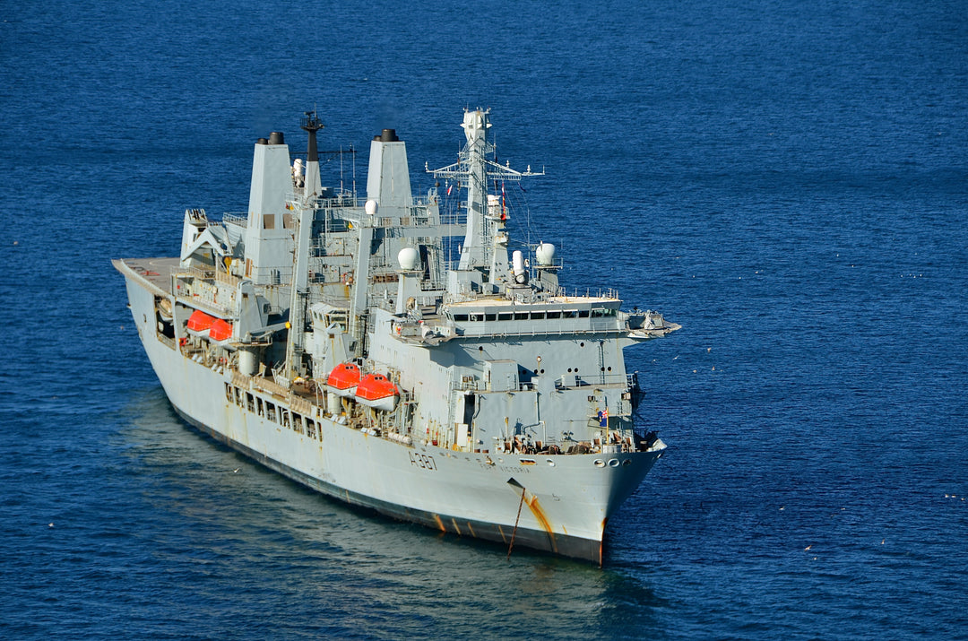 RFA Fort Victoria A387 Royal Fleet Auxiliary Fort class tanker Photo Print or Framed Print - Hampshire Prints