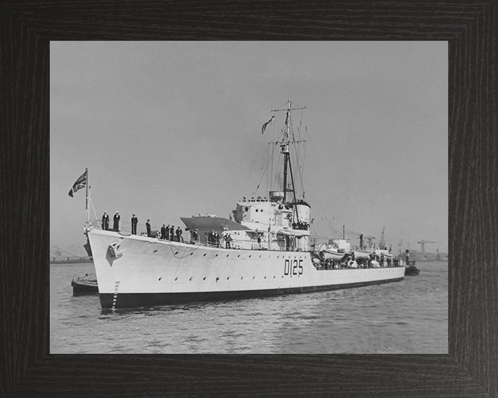 HMS Nepal D125 Royal Navy N class destroyer Photo Print or Framed Print - Hampshire Prints