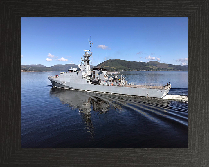 HMS Forth P222 Royal Navy River class offshore patrol vessel Photo Print or Framed Print - Hampshire Prints