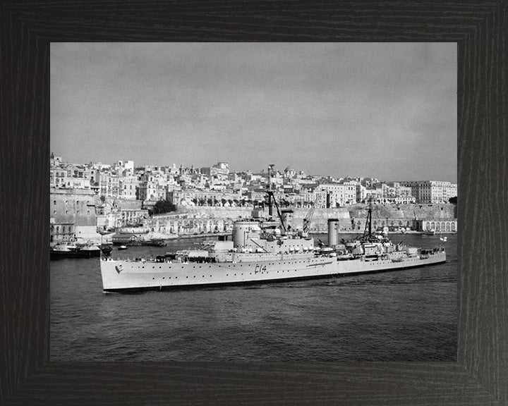 HMS Kenya (C14) Royal Navy Fiji class light cruiser Photo Print or Framed Photo Print - Hampshire Prints